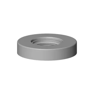Dornbracht Rosette Ersatzteile 092789106 D. 45 x 9 mm Champagne gebürstet (22kt Gold) 092789106-46