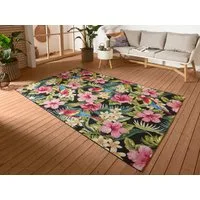 HANSE Home Outdoorteppich Tropical Feeling, rechteckig, Höhe: 3 mm, In-& Outdoor, Teppich, Wetterfest, Balkon, Garten, Wohnzimmer, Floral
