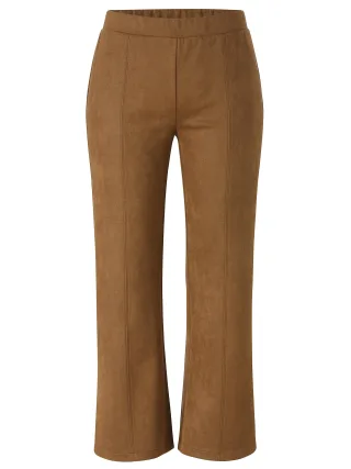 VIA APPIA DUE - Hose lang weites Bein camel - Gr. - 44