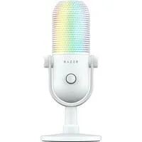 Seiren V3 Chroma , Mikrofon weiß