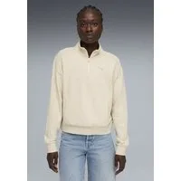 PUMA Langarmshirt CLASS RELAXED HALF-ZIP CREW mit Stehkragen, mit Reißverschluss, mit Eingrifftaschen