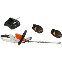 STIHL Akku-Heckenschere HSA 40, Set mit 2x Akku AS 2 und Ladegerät AL 1