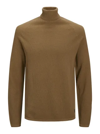 JACK&JONES - JJEHILL KNIT ROLL NECK NOOS - Gr. - XXL