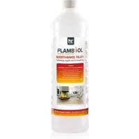 Höfer Chemie GmbH Bioethanol 1 L FLAMBIOL® Bioethanol 96,6% Premium für Tischkamin, 1 l, (1-St), Saubere Verbrennung, geruchs- und rußfrei