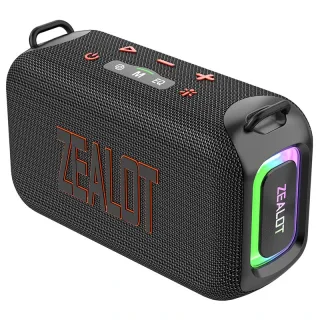 Zealot S85 50W Portable bluetooth Speaker with Dual Diaphragm IPX6 Waterproof 8000mah Battery Outdoors Portable Speaker