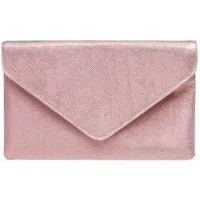 Caspar Clutch TA357 große elegante Damen Glitzer Clutch Tasche Abendtasche