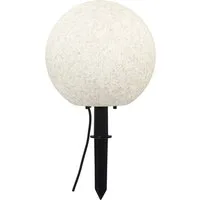 STAR TRADING Dekolicht Außendekoration Stone, Leuchtmittel wechselbar, Steinoptik, E27-Fassung, max 25 W, 5 m Kabel, IP65