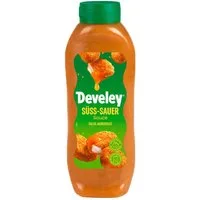 Develey Saucen, Develey Suess Sauer Sauce fruchtig mild fein servieren 875ml