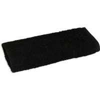 aurora Objektwäsche Badetücher Gästetuch Rio 30x50cm - 450 g/m² schwarz, 100%BW