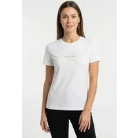 Calvin Klein Jeans T-Shirt SS CLASSIC FOIL MONOLOGO TEE Mit Metallic-Logo