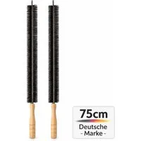 ZUKUNFTSENKEL Reinigungsbürste Heizungsbürste 2er Pack 120 cm Flexible Heizkörperbürste, Heizung, Heizkörper, Enge Spalten, Enge Zwischenräume, (Bürste für schwer erreichbare Stellen 2er Set, 2-tlg., robuste Borsten), Extra lang für Flachheizkörper &