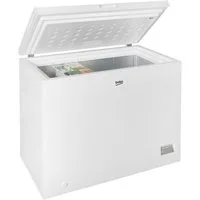 BEKO Gefriertruhe CF200CWN, 102,6 cm breit, 198 l, Dank des Abtausystems von MinFrost wird die Eisbildung reduziert