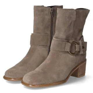 Gabor Stiefeletten  Taupe - Gr. 37,5 -  Textil