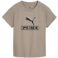 PUMA T-Shirt PUMA Sport Slim Graphic T-Shirt Damen
