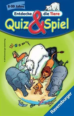 Ravensburger 23305 - Quiz & Spiel: Entdecke die Tiere