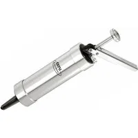 GEFU Gebäckpresse COOKIE, (Set, 25-tlg., mit 20 Motiven, 4 Spritztüllen), vielseitig, präzise Dekoration, robust und langlebig