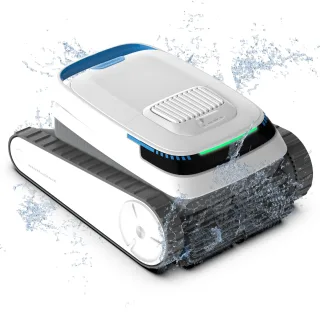 [EU Direct] Airrobo PC10 Pool Robot Cleaner 5200mAh Battery 120 Mins Runtime 3 Motors 2 Brushes Wall Floor Waterline Cle
