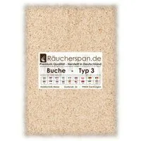Räucherspan.de Räucherofen Räucherspäne von Räucherspan.de, Buchenholz fein, Typ 3, 2kg 5kg, naturbelassenes Holz, Kammergetrocknet