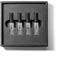 GAMMON Eau de Parfum GAMMON 9489 Black Notes Parfum Explorer-Set (4x2 ml) 20% Parfum-Öl, 1-tlg., Je nach Ausführung ein unterschiedliches Duftensemble