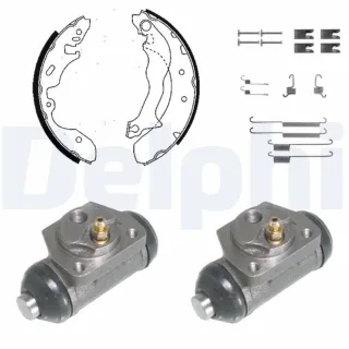 Delphi Bremsbacken vormontiert hinten Ford Mondeo 1 2 KP847