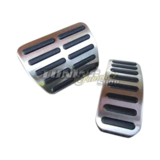 Original Edelstahl Sport Pedale Pedalkappen für Automatik VW Audi Seat Skoda