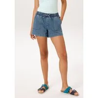 Aniston CASUAL Shorts in trendiger Used-Waschung