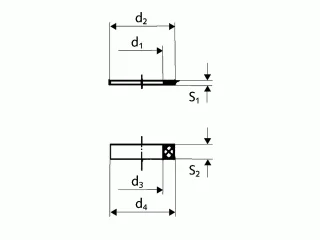 Schell Quetschdichtung 3/8"x8mm 266000099