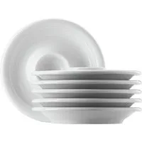 Thomas Porzellan Eierbecher Thomas Trend Weiss Eierbecher mit Ablage Ř 14 cm 6er Set