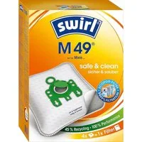 Swirl Staubsaugerbeutel M 49 EcoPor Staubsaugerbeutel für Miele, 1 St.