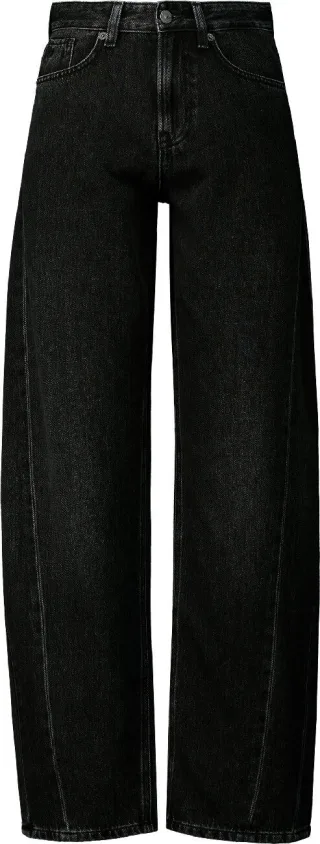 Pepe Jeans Apparel - BOW MW BALLOON BLACK WASHED DENIM - Gr. - 26