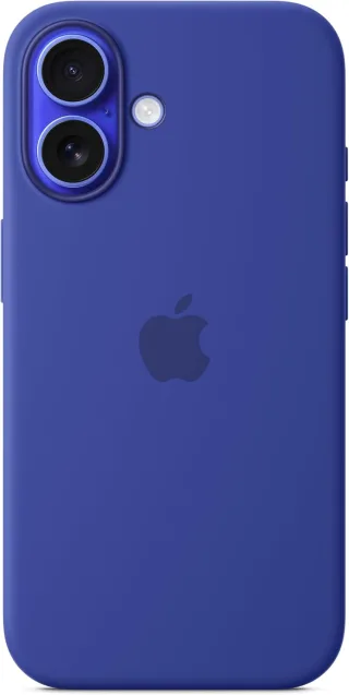 Apple Silikon Case mit MagSafe [für iPhone 16] ultramarin