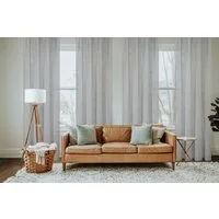 Home Basics Vorhang SOFTY (1 St), Ösen, halbtransparent, Ösenschal SOFTY Uni