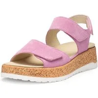 vitaform Damen Sandaletten Veloursleder Sandalette