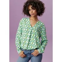 Aniston CASUAL Schlupfbluse mit extravagantem, graphischem Druck