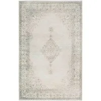 Tesso Living Designteppich MARYLOU, Teppich im Vintage Look, orientalisches Muster, BOHO, rechteckig, Wohnzimmerteppich mehrfarbig, Print, waschbar & rutschfest