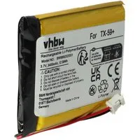 vhbw Akku passend für Technaxx TX-59+ Video-Türklingel (3400 mAh, 3,7 V, Akku Akku Li-Ion 3400 mAh (3,7 V, 1 St), Leistungsfähiger Austausch-Akku für Ihre Türsprechanlage
