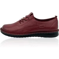Nowaland Damen bequeme Schnürschuhe mit besonders weichem Tragegefühl Mokassin Besonders weiches Obermaterial und flexible Laufsohle