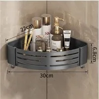 ANYSUN Duschregal Duschablage ohne Bohren Badezimmer Organizer,Badregal Duschregal, 1-tlg., Duschkörbe für Bad Küche Toilette