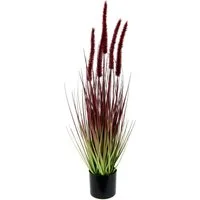Kunstpflanze Fuchsschwanzgras, I.GE.A., Höhe 65 cm, Im Topf