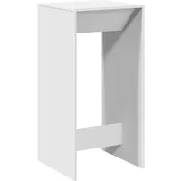 vidaXL Esstisch Bartisch Weiß 51x50x103,5 cm Holzwerkstoff (1-St)
