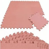 LittleTom Puzzlematte ab dem 1. Tag - 9 Teile Baby Spielmatte - 30 x 30 Kinder Krabbelmatte, (9-tlg), Spielunterlage für Babys und Kleinkinder - Kinderzimmer Puzzleteppich