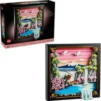 LEGO® Japanische Kirschblütenlandschaft (31218), LEGO ART Konstruktionsspielsteine, (1892 St), Made in Europe