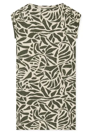 SCHIESSER - Nachthemd kurzarm, 100 cm oliv - Gr. - 38