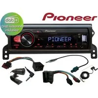 DSX PIONEER DAB+ Bluetooth USB für BMW Mini R50 R52 R53 + DAB Antenne Autoradio (Digitalradio (DAB), 50,00 W)