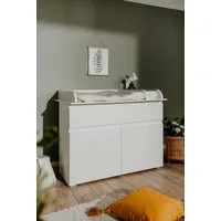 möbelvita Wickelkommode Wickelkommode Imara 67A weiß