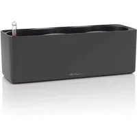 Lechuza® Kräutertopf Cube Premium Triple, Komplettset basaltgrau matt