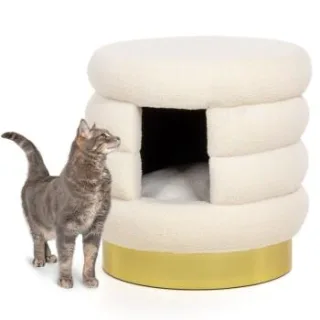 Canadian Cat Company Katzenhöhle Choupette weiß