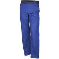 Qualitex Workwear Arbeitsbundhose 2-farbig Werkstatthose BW 240 aus faserverstätkter Baumwolle (1-tlg)