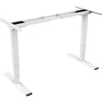 Elektrisch höhenverstellbares Tischgestell, Dual-Motor, 3-Stufen DA-90433, Untergestell weiß