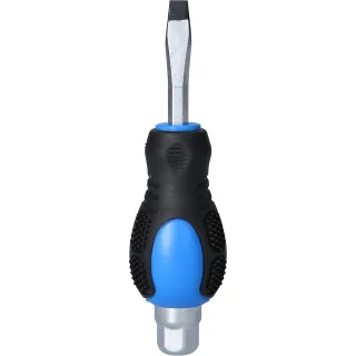 Brilliant Tools Schraubendreher Schlitz mit Schlagkappe, 6,0 mm - BT034803
